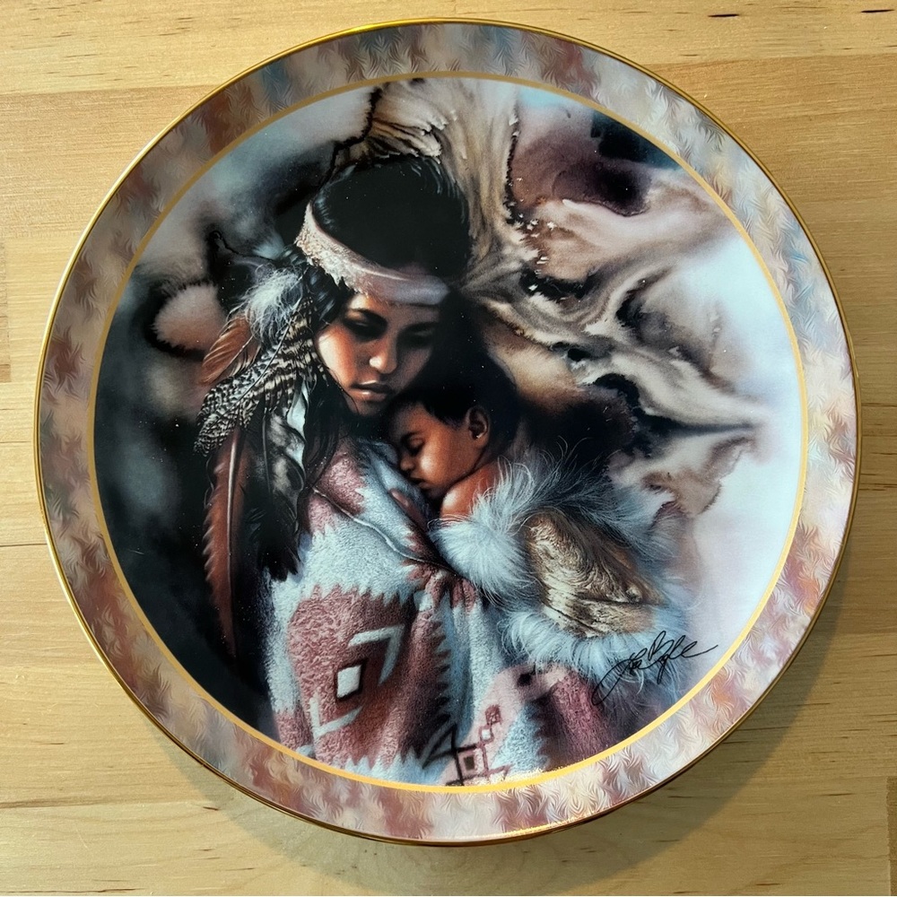 Vintage The Bradford Exchange 1996‎ by Lee Bogle "Gentle Embrace"